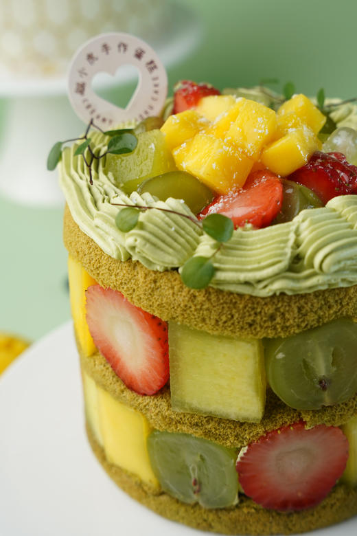 缤纷水果·祼蛋糕（抹茶开心果） 商品图3