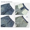 Martine Wester 女款阔腿直筒牛仔裤 11315556 商品缩略图4