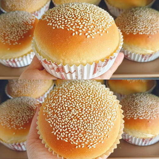 【面包系列】手作汉堡胚 | 松软回弹，是打造满分汉堡的理想基底 商品图1