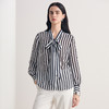 EITIE爱特爱2026夏季新款时尚显瘦百搭简约通勤直筒条纹衬衫8609302 商品缩略图2