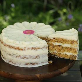 胡萝卜橙皮核桃蛋糕 Carrot Orange Walnut Cake