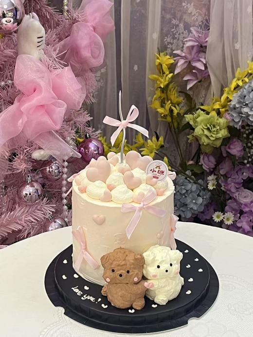 5寸可爱情侣蛋糕 商品图0