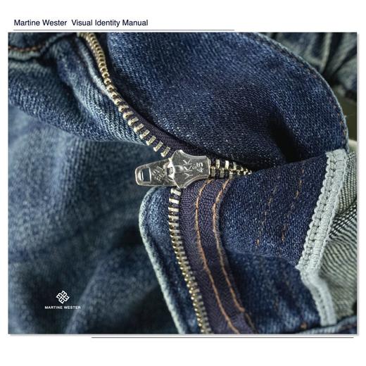 Martine Wester 女款阔腿直筒牛仔裤 11315556 商品图7