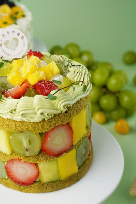 缤纷水果·祼蛋糕（抹茶开心果） 商品图6