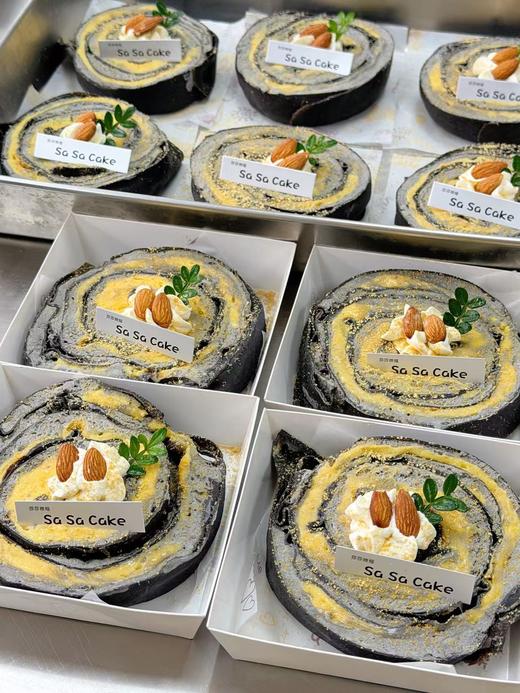 黑芝麻豆乳毛巾卷 商品图1