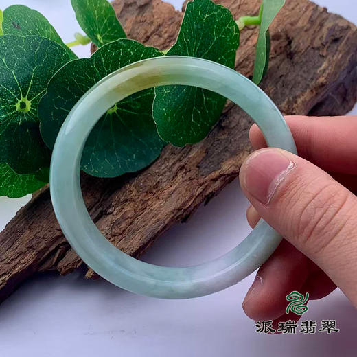 派瑞翡翠 翡翠手镯 糯种 黄翡 商品图3