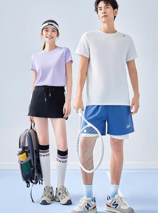 五只白鹅🔥 爆款推荐→凉感防晒！夏季冰丝速干短袖男女户外运动透气吸湿排汗T 5301/5311 商品图0