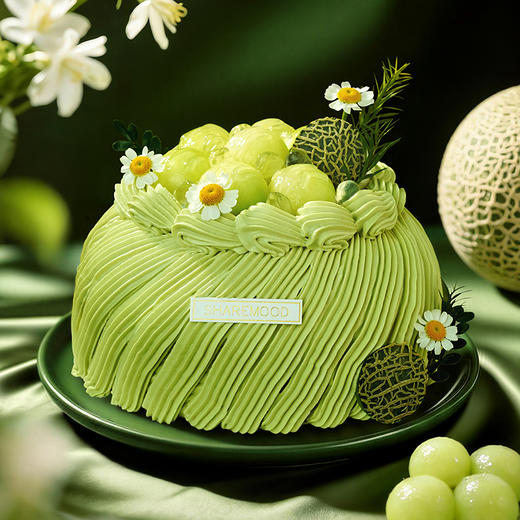 【开心玫珑】玫珑瓜开心果米布丁 商品图0