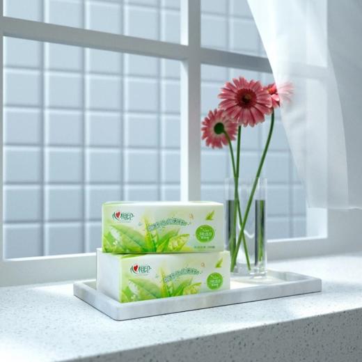DH DT5100（电商箱装）心相印茶语经典100抽24包装三层塑装面巾纸 商品图1