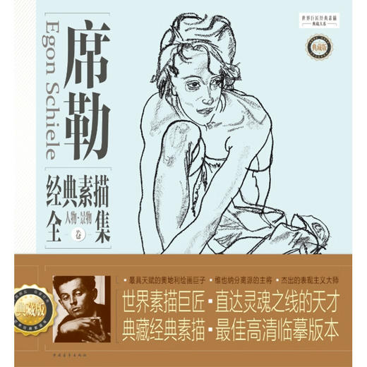 《席勒经典素描全集》典藏版［人物景物卷］世界巨匠经典素描典藏大系 孙力著 中国青年出版社 商品图1
