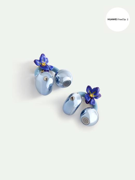 订购6周到｜Les Nereides-Iris-鸢尾花 珠宝耳饰配件［法国设计师］ 商品图1