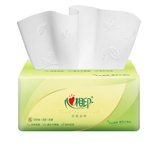 DH DT5100（电商箱装）心相印茶语经典100抽24包装三层塑装面巾纸 商品图7
