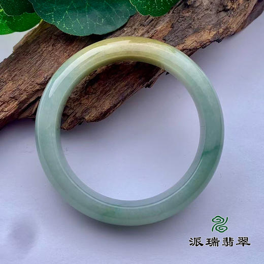 派瑞翡翠 翡翠手镯 糯种 黄翡 商品图1