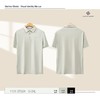 MartineWester男式蚕丝莫代尔丝光棉POLO领短袖T恤 11015782 商品缩略图5