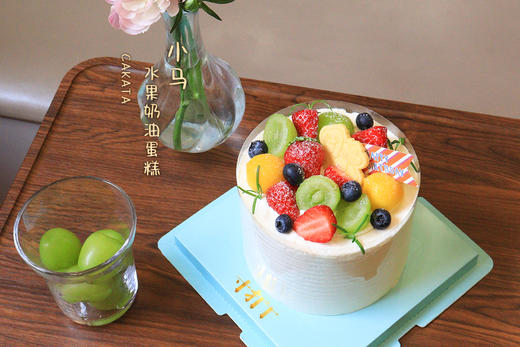 小马·水果奶油蛋糕（可备注少糖） 商品图3