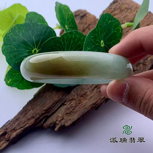 派瑞翡翠 翡翠手镯 糯种 黄翡 商品图2
