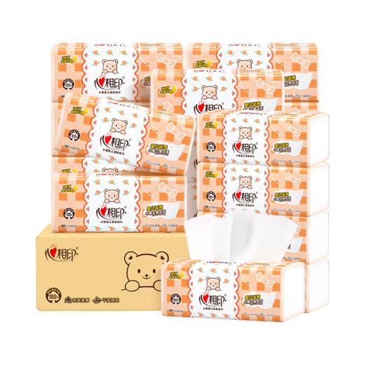DH DT2090（箱装）心相印婴儿90抽20包装三层立体压花塑装面巾纸（M码） 商品图2