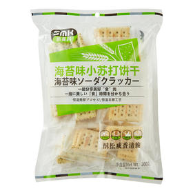 200g斯曼科苏打饼干海苔味