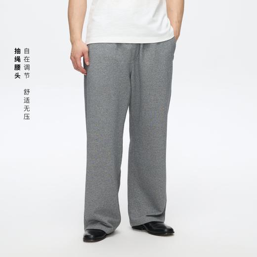 Oneup起毛直筒卫裤 商品图1