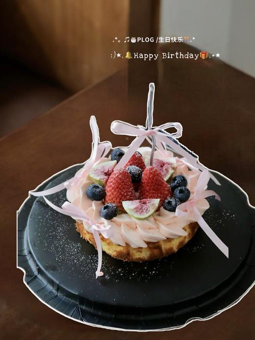 「小生日ins蝴蝶结巴斯克」100%动物奶油（提前6小时预订） 商品图3