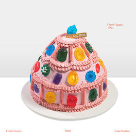 【宝石塔】奶油建造的梦幻宝塔 等你开启匣中珍藏的珠宝