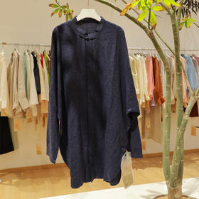 【抖音专属】中式外套（男）（19805604沙藏蓝）