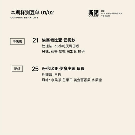 【体验活动】新豆子上线！本周六杯测活动，会员66积分即可兑换参与 商品图2