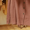 【抖音专属】休闲棉麻外套（08032豆沙红） 商品缩略图2