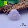 派瑞翡翠 翡翠佛 糯种 浅紫 商品缩略图0