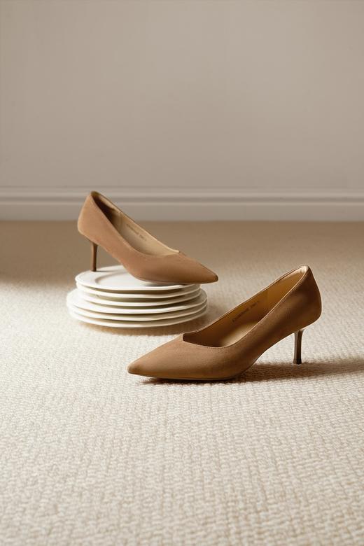 千百度2026春季新款春浅女单鞋A26188030 商品图0