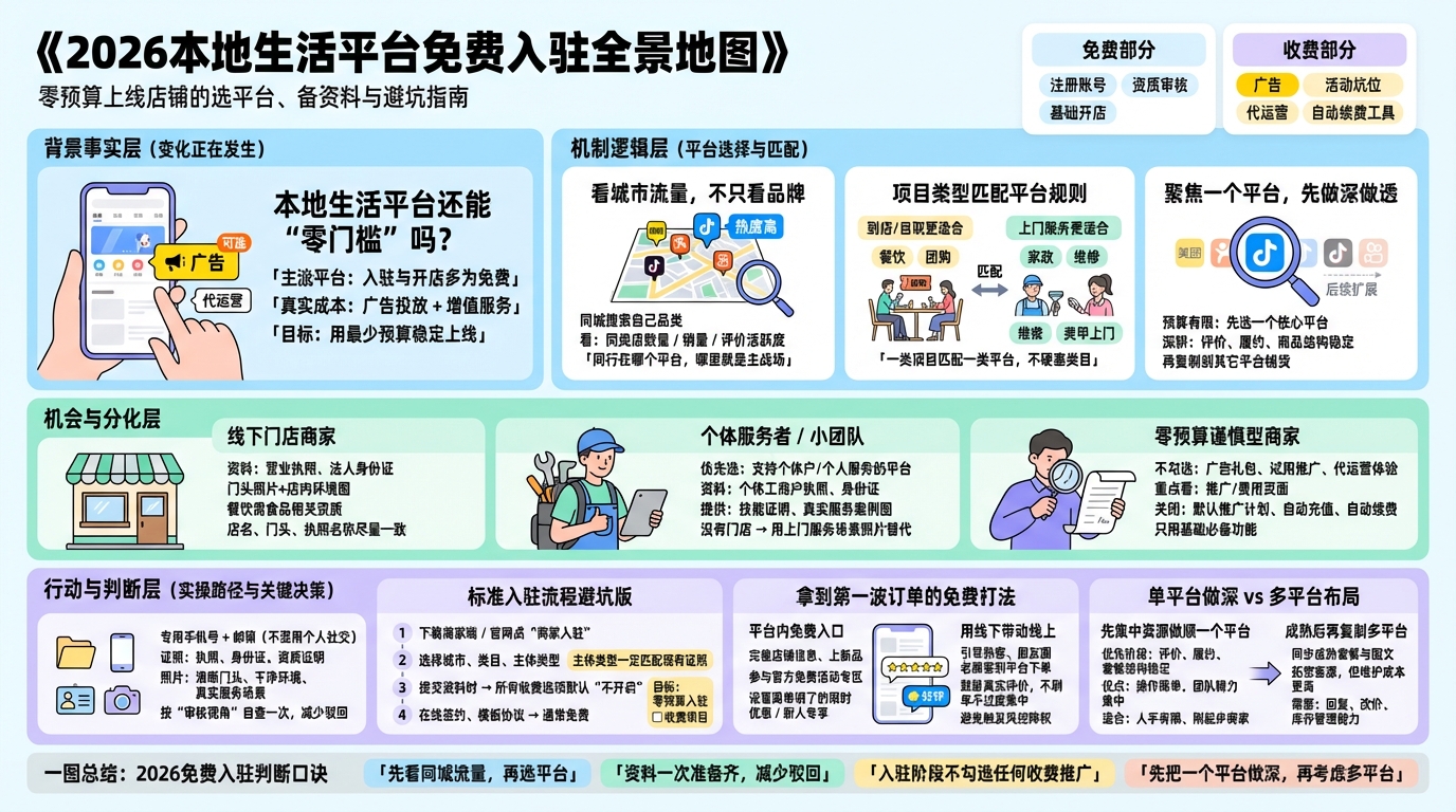 2026年该选哪个本地生活平台入驻？