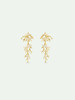 订购6周到｜Les Nereides-Golden coral and white fish-金色珊瑚 白色小鱼 耳环［法国设计师］ 商品缩略图1