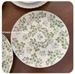 11英寸花卉甜品台摆盘/1*1个