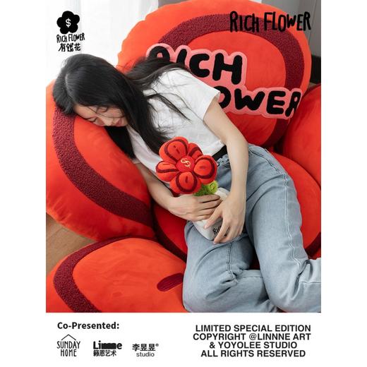 Sunday home 有钱花懒人沙发 可躺可睡客厅原创设计家居装饰创意摆件 商品图4