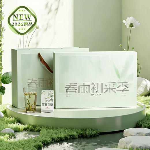 荆川茶晏茉莉绿茶100g 商品图0