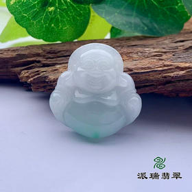 派瑞翡翠 翡翠佛 糯种 飘花