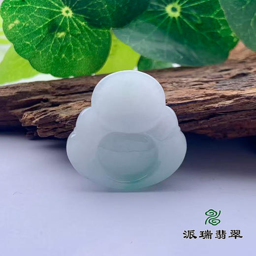 派瑞翡翠 翡翠佛 糯种 飘花 商品图3
