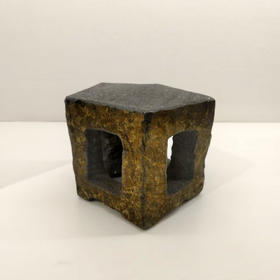 玄武岩随形高几架底座