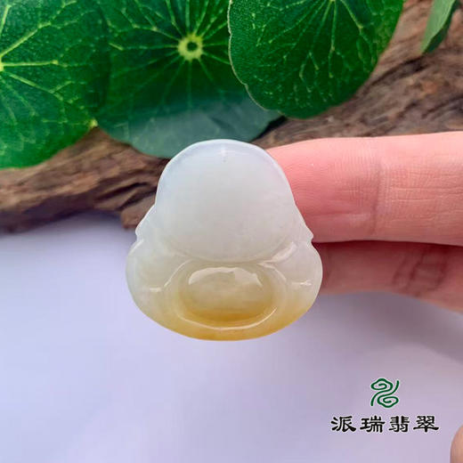 派瑞翡翠 翡翠佛 糯种 荒翡 商品图2