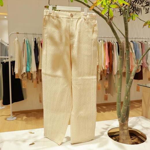 【抖音专属】小脚直筒裤-男(20809705骨缥) 商品图0