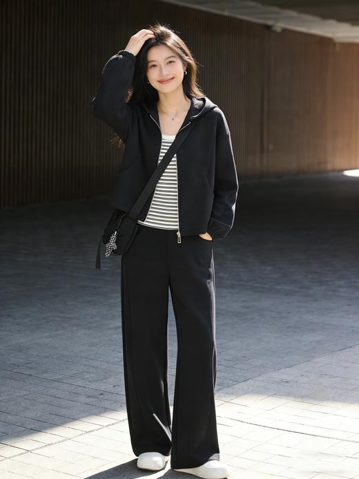 【超值加购54.9】预售 臣禾	【24小时背心】工字条纹背心【93%棉7%氨纶】圆领无袖上衣9261050575 商品图5