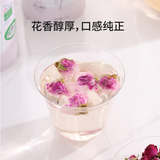 玫澜罐装有机玫瑰花蕾茶 52g/罐 商品图2