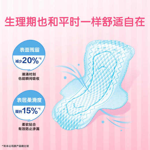 花王乐而雅S日用卫生巾25cm*19片 商品图3
