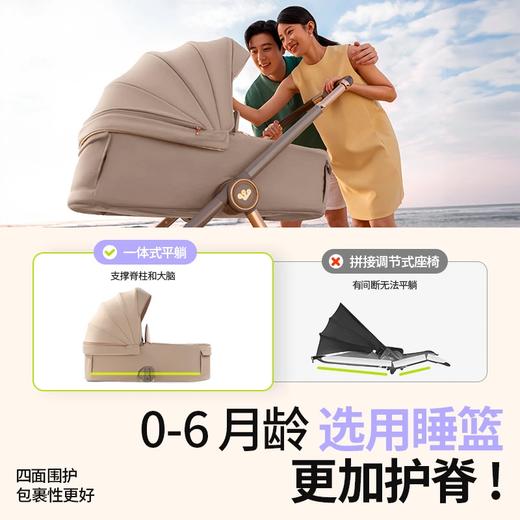 唯乐宝鲸灵婴儿推车可坐躺新生儿溜娃神器大轮稳固便携式宝宝 商品图0