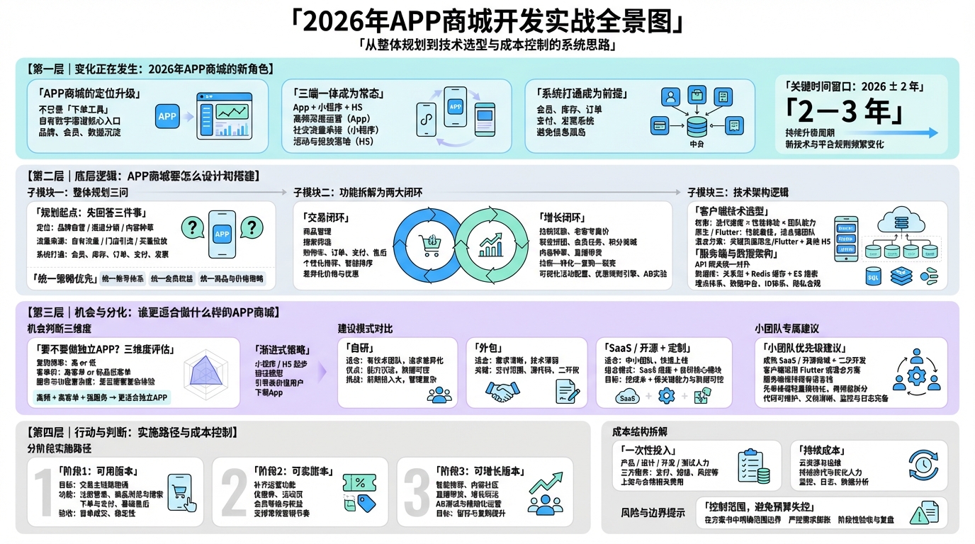 2026年APP商城整体规划该怎么定？