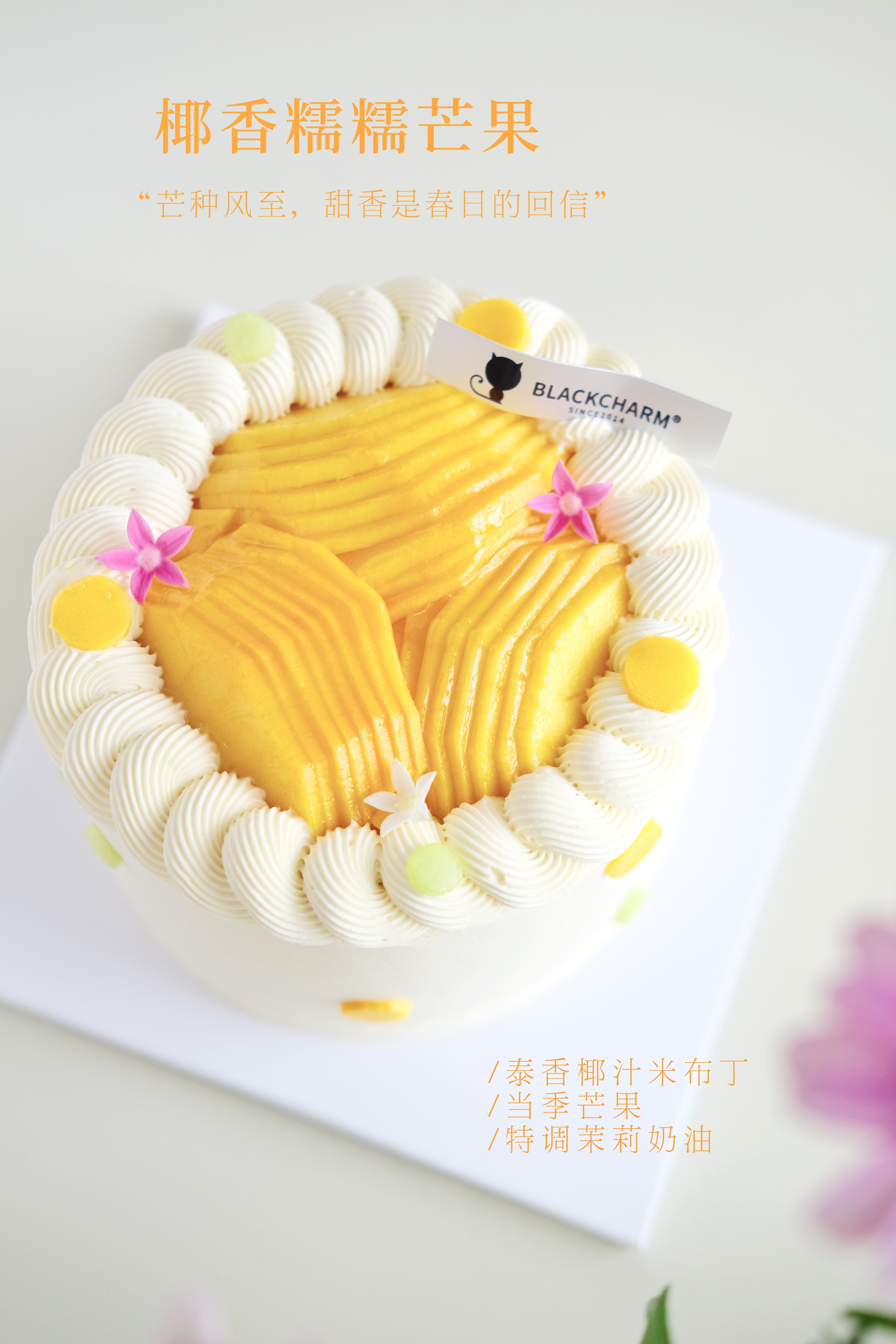 椰香糯糯芒果(低糖)