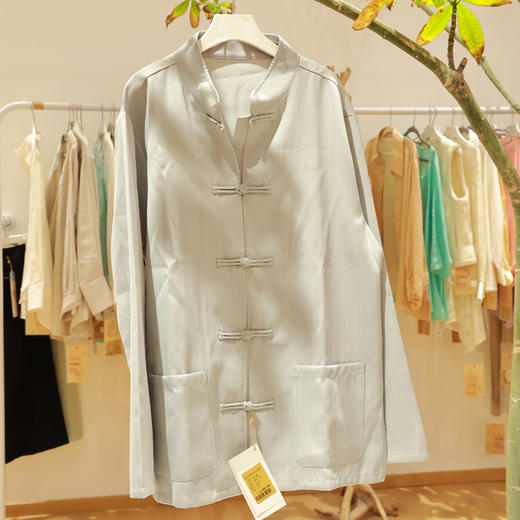 【抖音专属】套装（男）（18625素蓝） 商品图0