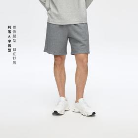 Oneup磨毛短卫裤