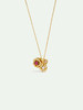 订购6周到｜Les Nereides-gold Mona Lisa roses-金色 玫瑰 圆形宝石 项链［法国设计师］ 商品缩略图1