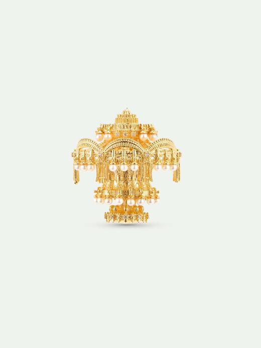 订购6周到｜Les Nereides-Gold chandelier-金色吊灯 胸针［法国设计师］ 商品图0